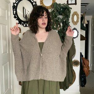 Cozy Knit Oversized Cardigan